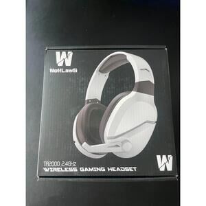Wireless Gaming Headset w/ Noise Canceling Microphone for PS5 PC PS4 - Bluetooth